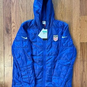 USA USMNT Nike Puffer Jacket Size XL NEW